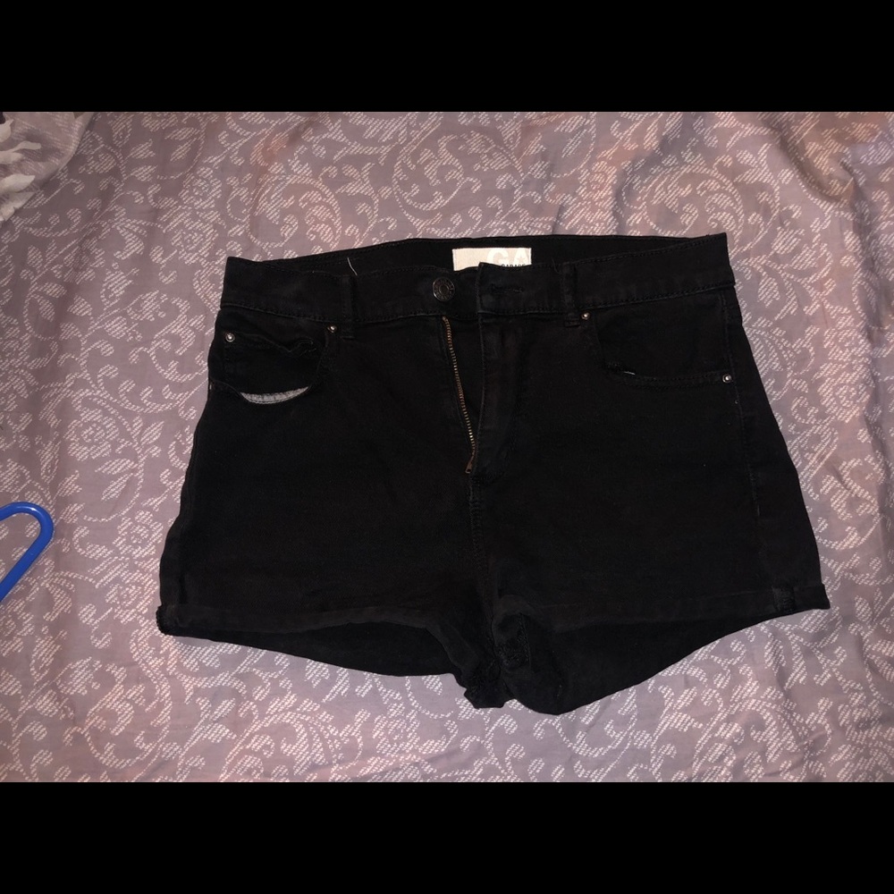 High waisted shorts